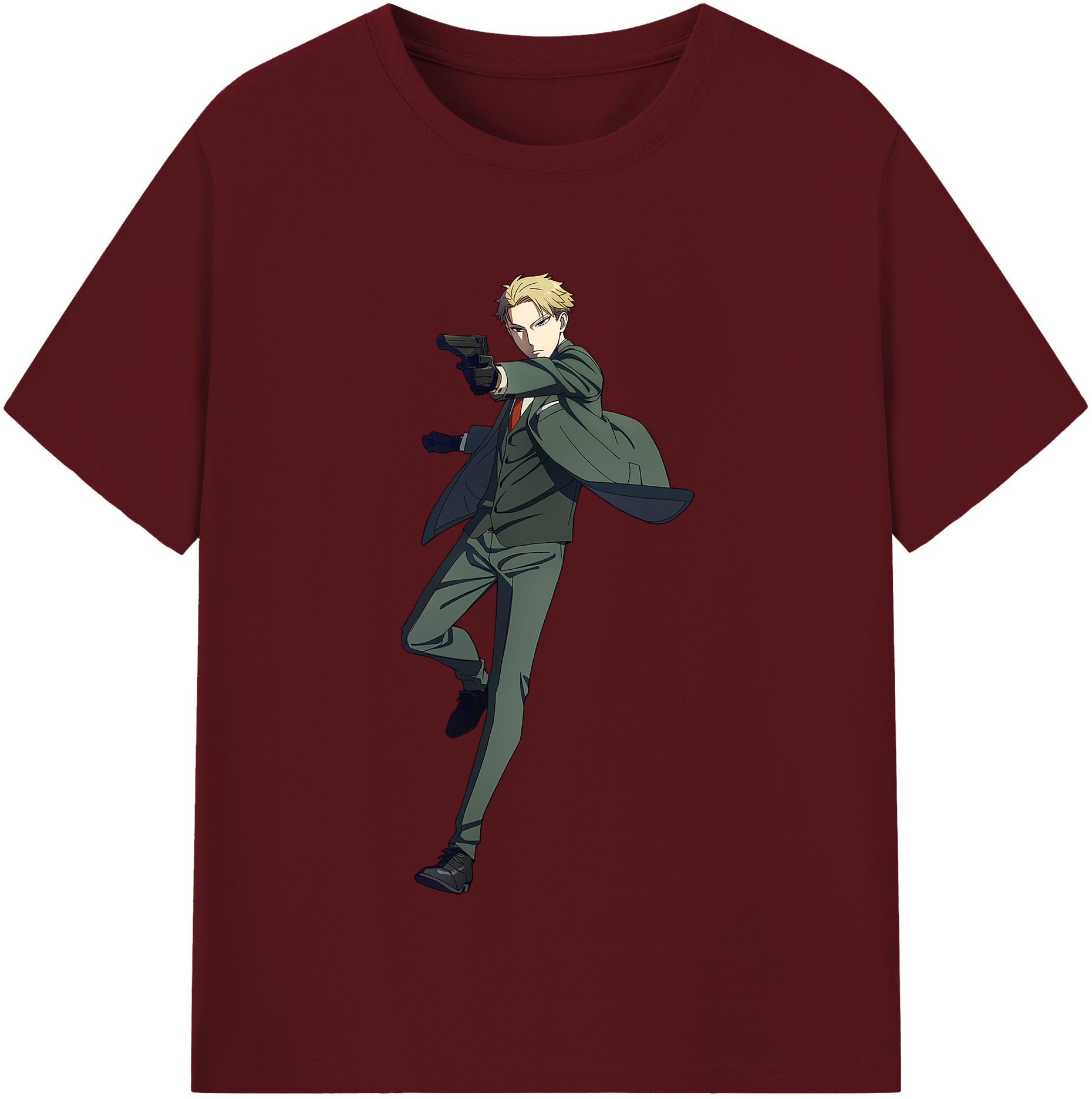 （画像用） SPY×FAMILY间谍家家酒 綿100％半袖Tシャツ（フロントプリント）